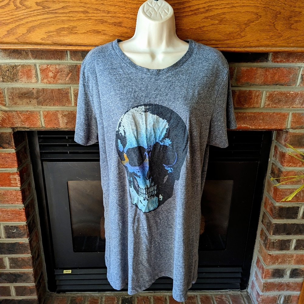 Project karma skull night shirt Dress junior size XL